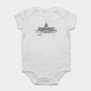 Utah State USA Baby Bodysuit